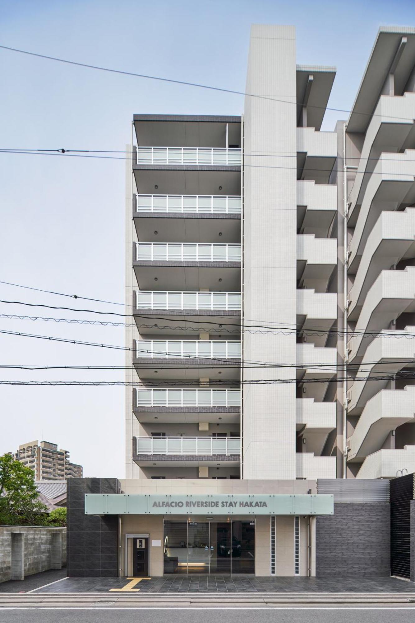 Alfacio Riverside Stay Hakata Фукуока Экстерьер фото
