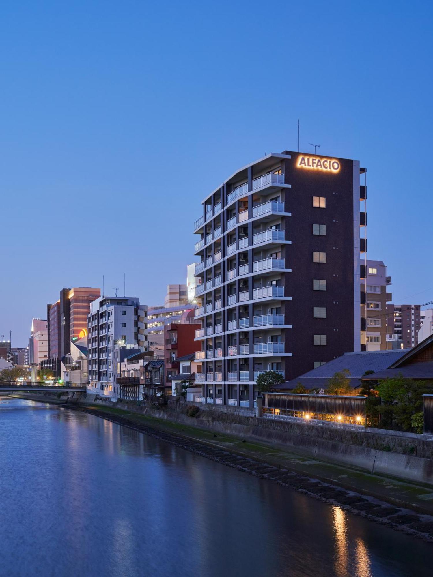 Alfacio Riverside Stay Hakata Фукуока Экстерьер фото