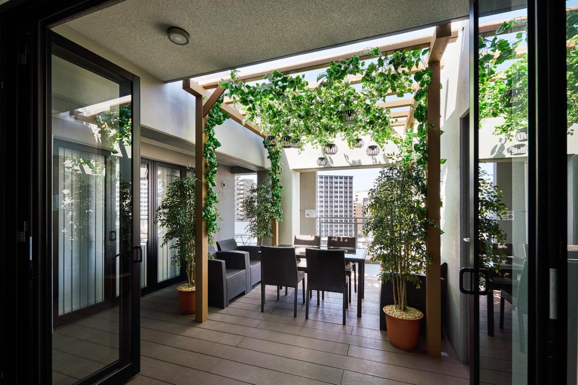 Alfacio Riverside Stay Hakata Фукуока Экстерьер фото